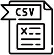 CSVデータエクスポート